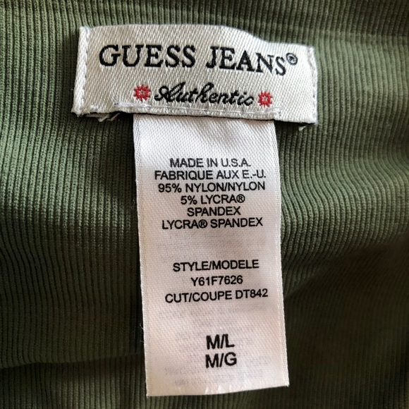 Guess tube top with mesh sides - Picture 4 of 4